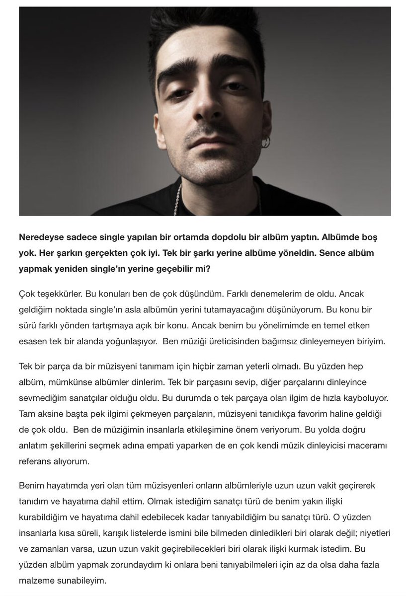 moavamusic's tweet photo. Albüm hakkındaki ilk röportajım yayında! 
Okumak için: https://t.co/LdkxRaWyAM https://t.co/4ydSlfjGah