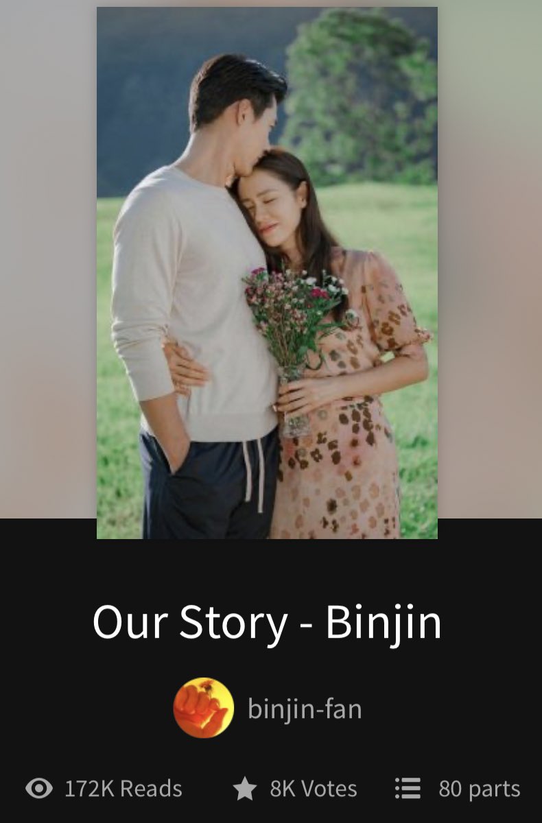 5. Our Story by binjin-fan (idk the author’s twt acc)— I really enjoyed this story. IF  #BINJIN really together, this story is the closest with their real relationship, in my opinion hahaha. 