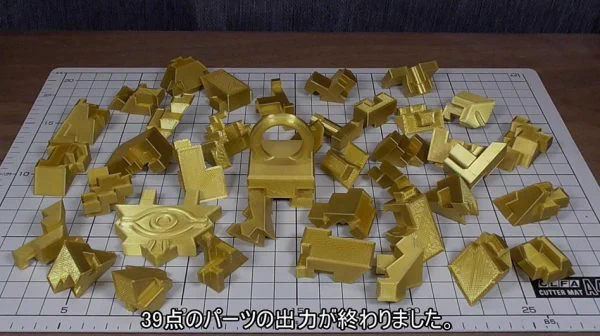 本物以上に本物！？「遊戯王」の千年パズルを3Dプリンターで再現！