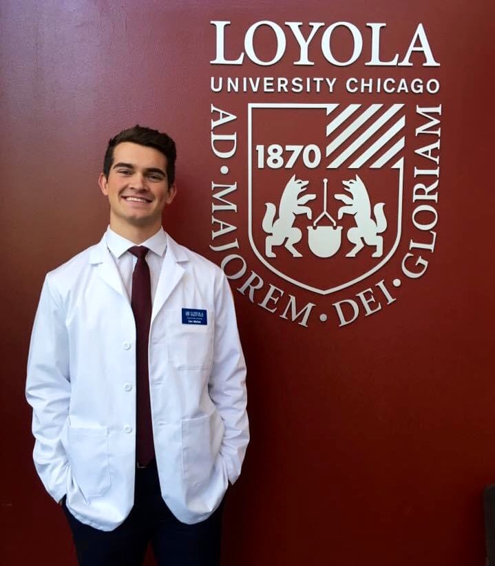 Three years ago I donned my white coat for the first time and tomorrow I take Step 2!  I have learned a lot of medicine over the past three years and grown even more as a person. Time to crush this test and move one step closer to Match Day! #curapersonalis #step2ck #physiatry