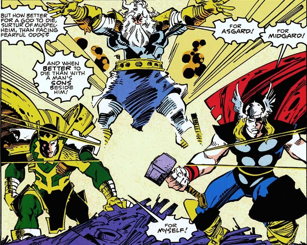 10. Walt Simonson - when I think Simonson's art I think of fun and adventure. Love the way he designs creatures and for my money that best artist when it comes to displaying epic battles