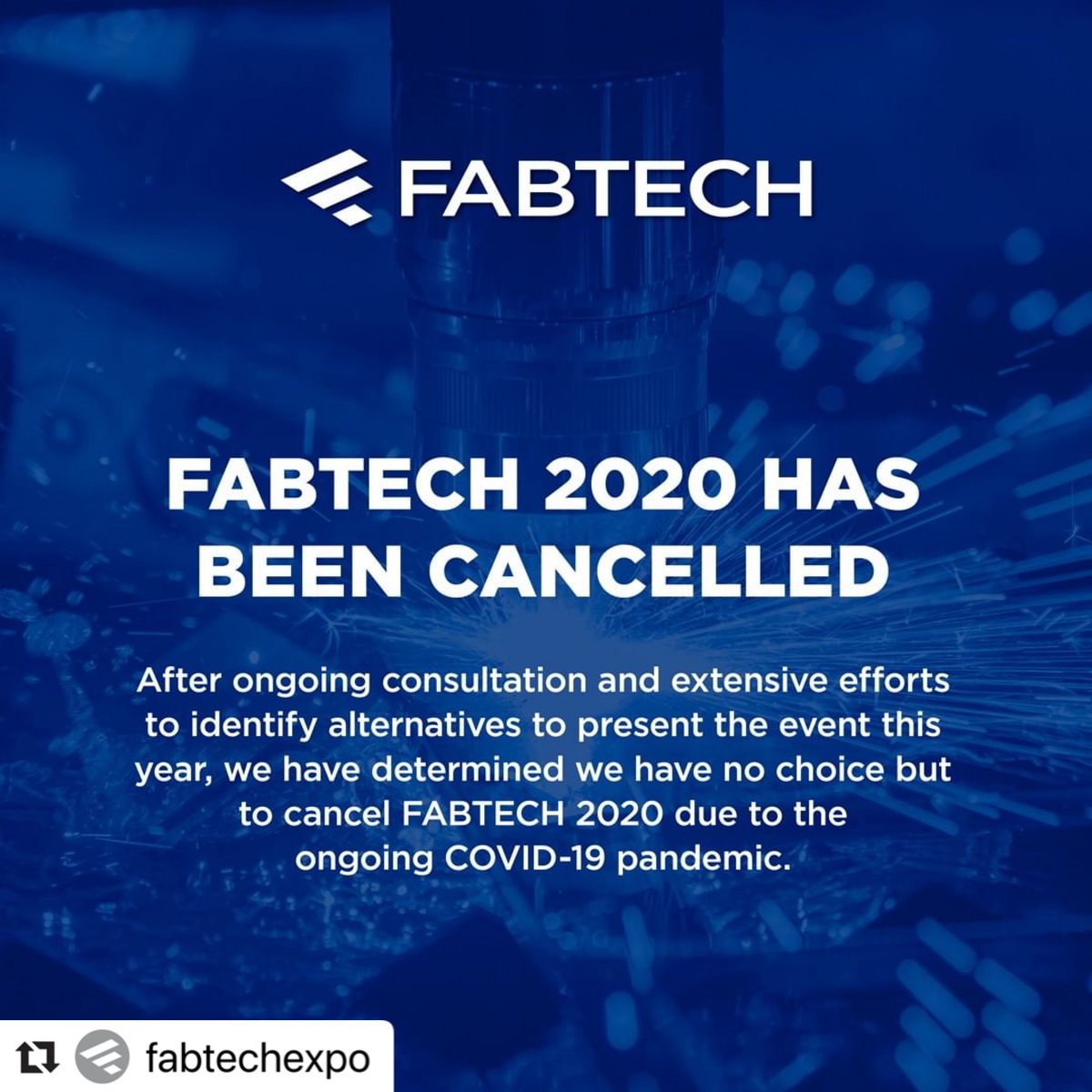 invisibleheat's tweet image. We&apos;re disappointed we about the 2020 FABTECH Expo, but understand the cancellation. We look forward to 2021 when we can show how our induction products increase profits by saving time &amp;amp; money and provide safer, reliable solutions over using an open flame @fabtechexpo #fabtech2020