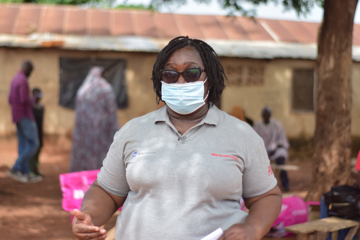ActionAidGhana's tweet photo. On #WorldHumanitarianDay, we’re celebrating the contributions of #RealLifeHeroes, our staff &amp; @activista volunteers who supported during our #COVID19 response. Some superheroes wear #capes and others, devote their lives to supporting others. You guys are the real #MVPs
#WHD2020 https://t.co/OuLSEcvG4K