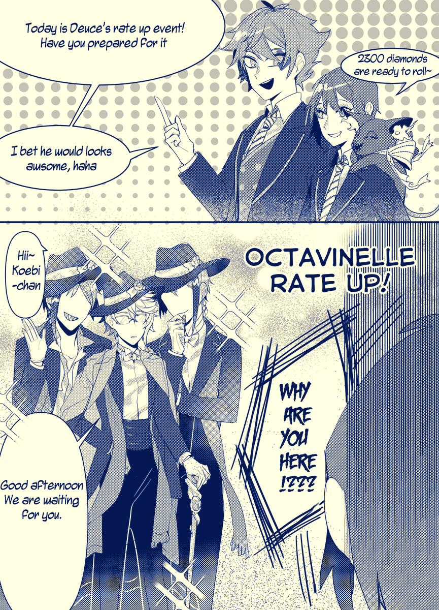 [ DTW x FGO ]
Poor Deuce u-u
#twstプラスB
#ツイステファンアート
#twistedwonderland 