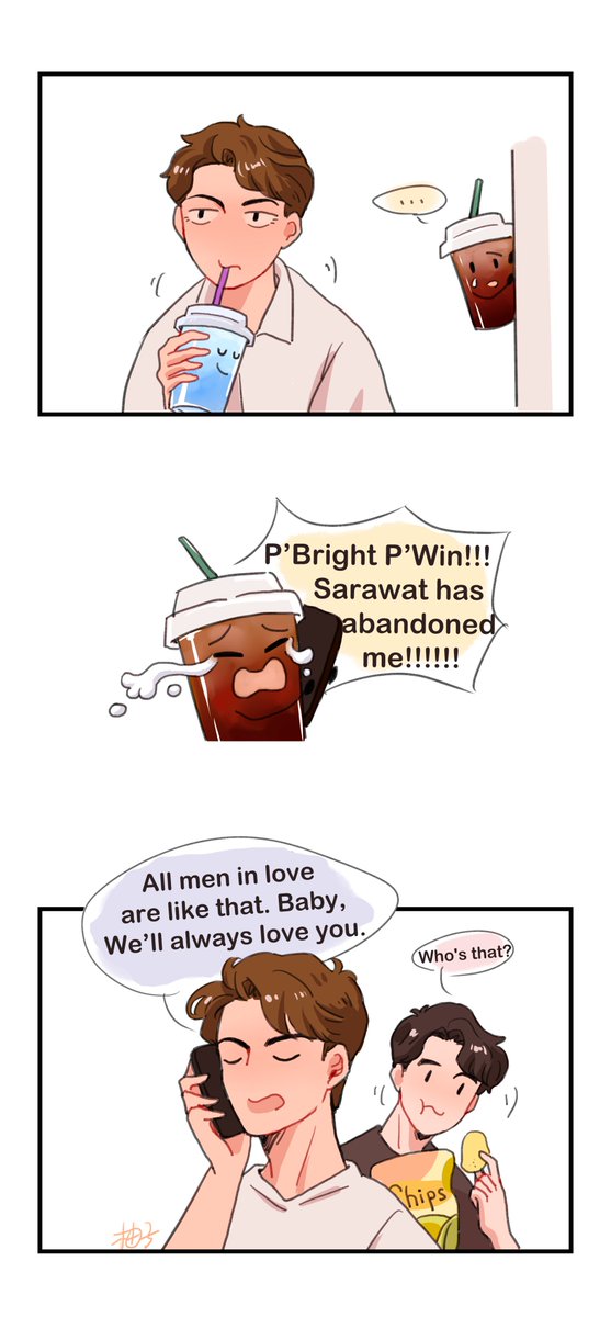 Zhangdddy's tweet photo. Some of the odd thoughts I had while watching the Ep1…🤣🤣
#bbrightvc #winmetawin 
#ไบร์ทวิน #brightwin
#ยังคั่นกู #still2gether https://t.co/kSAPs5nc8U