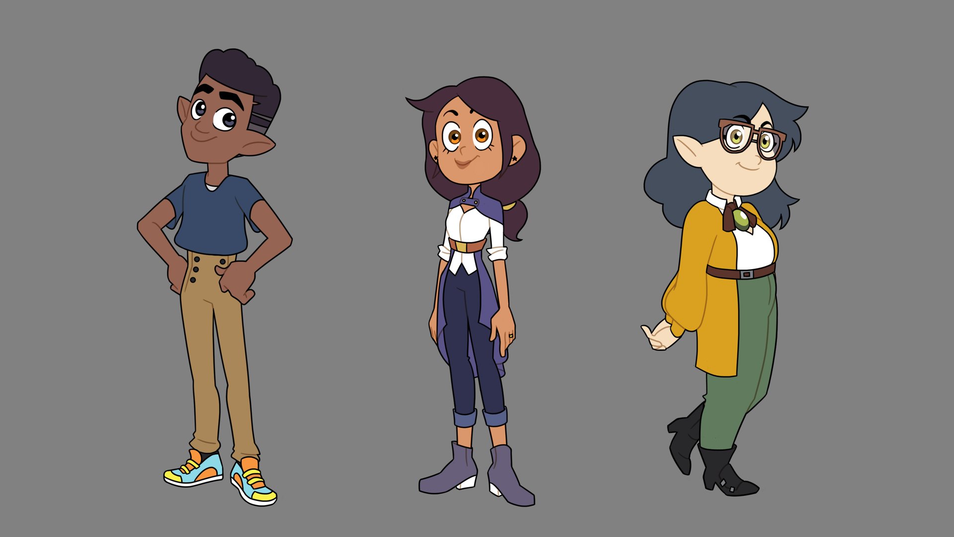 Naomi Collymore on X: Here's the fixed version of the older Owl House  characters, going to do Amity and the twins next!   / X