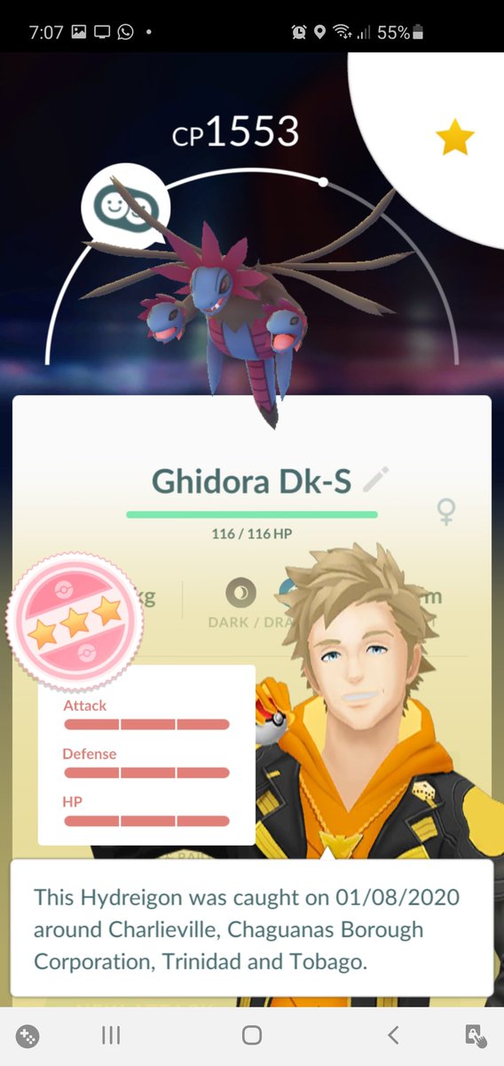 Ark_hgfg's tweet photo. @ghelfaire @PokemonGoApp I walked mine https://t.co/Mtt4v5ZOJS