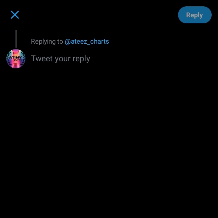 Simply click on the "Replying to..." then click on the checkbox right beside the username  @ATEEZofficial and there you go! Your reply won't be counted as spam when you mention ATEEZ on your reply, instead would be counted as a twitter mention on social metrics! #ATEEZ    #에이티즈  