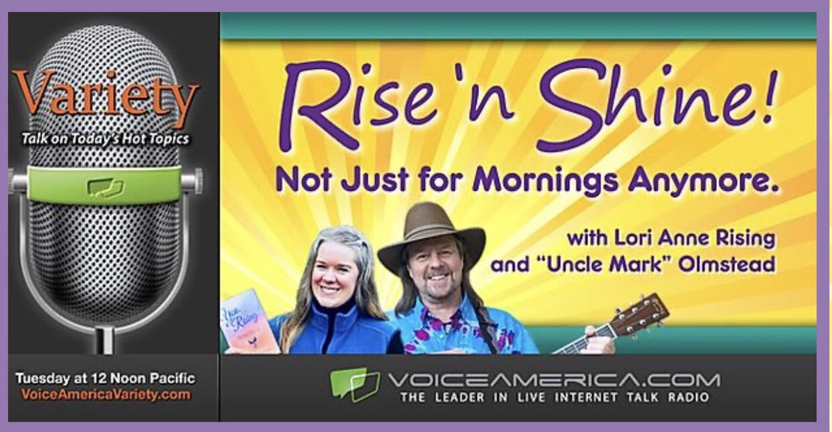 ActingAmanda's tweet photo. Spent my afternoon talking with Lori and Mark on “Rise n’ Shine!”

My episode won’t air for a few weeks but until then learn more about their show at https://t.co/asTI3oiv5y https://t.co/I2sq0t9PJX