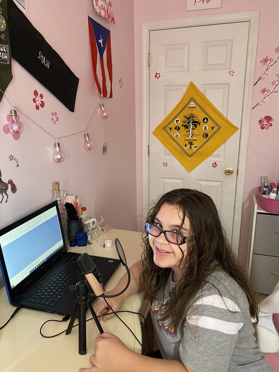 iamjohannacolon's tweet photo. Quick last minute audition before I started my school work this morning! The advantages of being homeschooled!
#childactress #johannacolon #latinasinfilm #representationmatters #boriqua #workhardplayhard #lau #thecomedyconservatory #troopzero #feelthebeatmovie #euphoria https://t.co/XbShPhnAWM