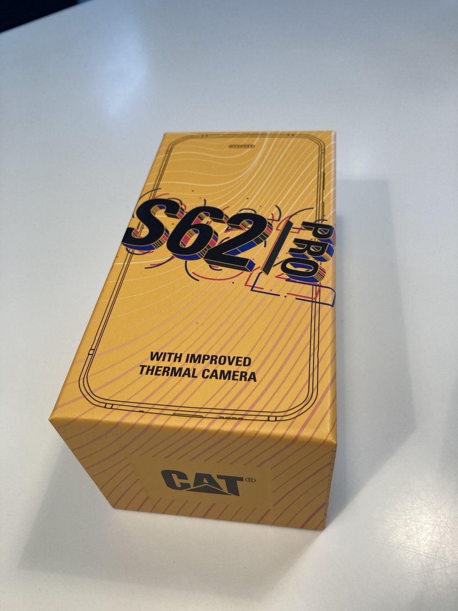 PhoneTraderUK's tweet photo. Just arrived. #CATS62PRO So new its not even on our site. Next day delivery. Call 01327301667 to order. Also free on 02, Vodafone, EE as part of an upgrade from £35 a month or sim free £599inc. #Catphones #Catphone #cats62 #Android10 https://t.co/BSMyH5JTka