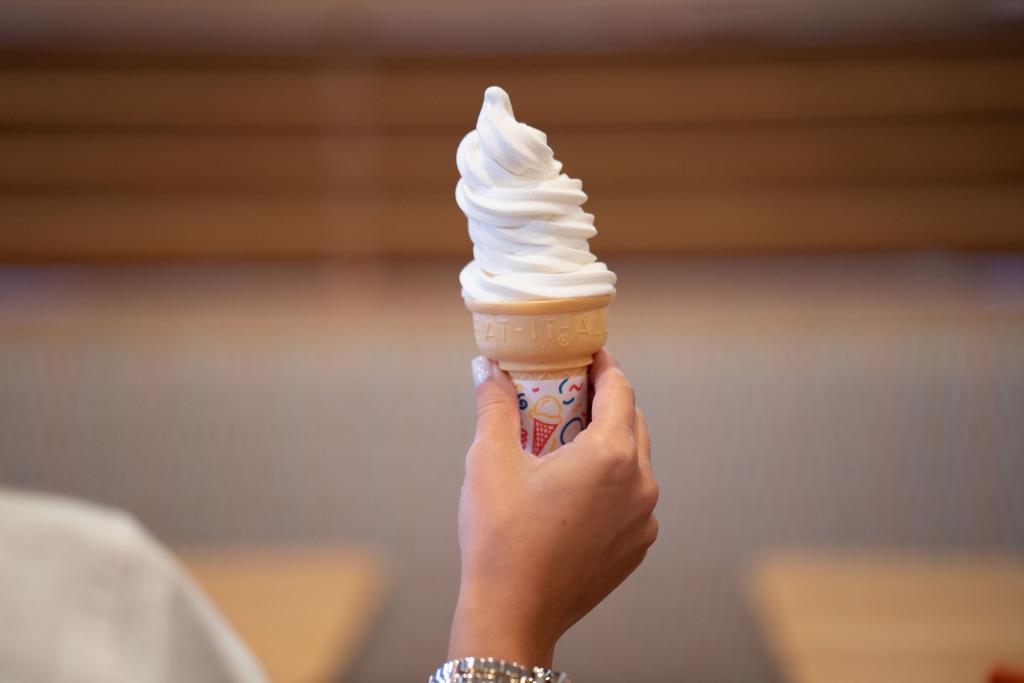 Happy 𝐍𝐚𝐭𝐢𝐨𝐧𝐚𝐥 𝐒𝐨𝐟𝐭 𝐈𝐜𝐞 𝐂𝐫𝐞𝐚𝐦 𝐃𝐚𝐲! Celebrate with a cone for only 69 cents. 🍦 ⁣
⁣
Visit our drive-thru and show this post on your phone to redeem.