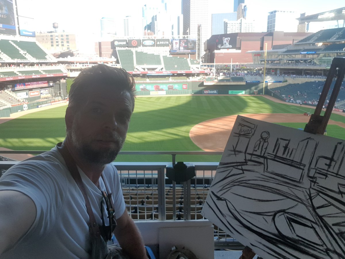 190819 MLB ballpark 14/30 Target Field @Twins vs  @whitesoxReceived a very warm welcome to this city & ballpark. A special season with the single season HR record being set(Tally on banner in RF).   @TwinsPrez  @ncboomstick23  #BombaSquad  @alka_SMELTZer  @TwinsAlmanac  @dohyoungpark