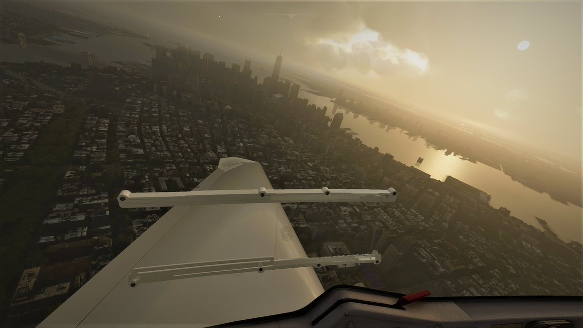 PerrinJean12's tweet photo. ✈️J'ai vu New York!
#NewYork #FlightSimulator2020 #FlightSimulator #flight #Ai #sky #cloud #Planes #Manhattan #simulator #Videogame #MicrosoftFlightSimulator #travel #world #PictureOfTheDay #Photographie  #Microsoft #bing @AsoboStudio Merci✈️☁️❤️🌏 https://t.co/RlI4JnXqGw