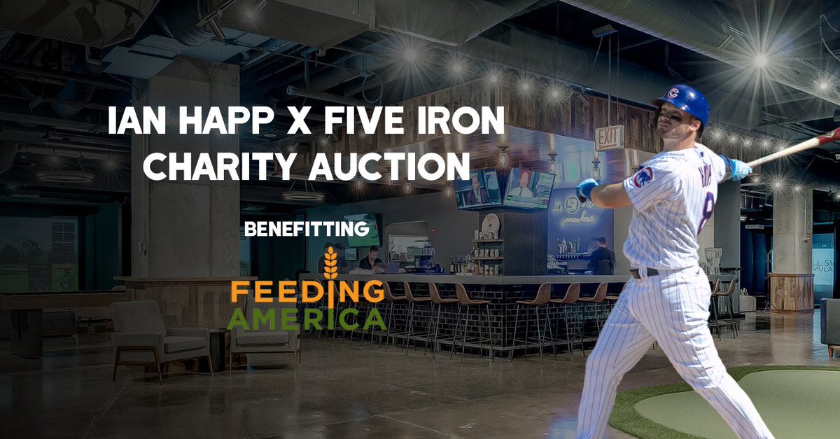 I’ve teamed up with <a href="/fiveirongolf/">Five Iron Golf</a> to put together an amazing auction to help with <a href="/FeedingAmerica/">Feeding America</a>’s mission of Covid relief! Go check it out there’s a golf round with me and a ton of awesome items! bit.ly/3gbinwW