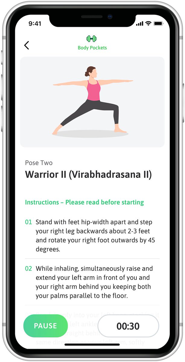 Life_Pockets's tweet photo. Here's a preview of our new timer feature which is currently in development. We're including a timer for each Energising Activity so you know when to stop and rest between each exercise โฐ
#homeworkout #yoga #yogalife #WarriorII #appdevelopment #appdesign #appdev #MidlandsHour https://t.co/FJvhyaBaWl
