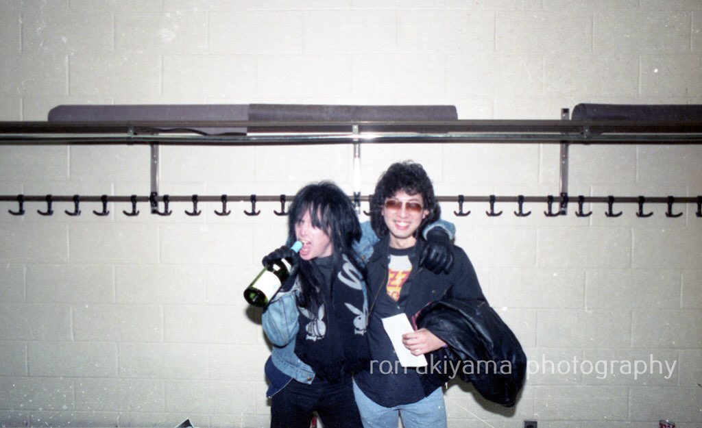 pota68's tweet photo. @EddieTrunk talking about Ozzy at the Meadowlands back in 84.  A few photos of all of us from that night Ed, Ron, Tony and @pota68.  Very cool night.  Akiyama photos. https://t.co/XvAO5zFJn9
