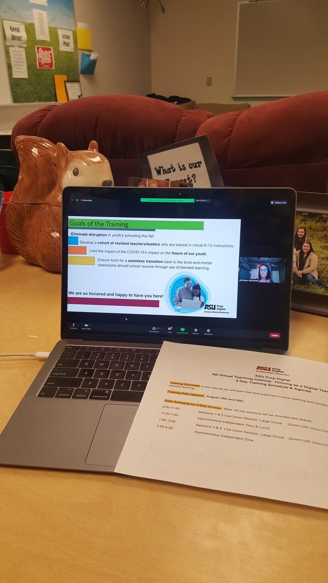 Shesinn21's tweet photo. ASU prepping ND educators today! https://t.co/XAHhuBYLTf