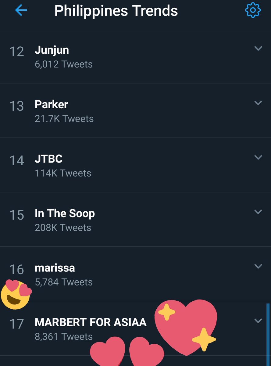 InayMary_FF's tweet photo. TRENDS FOR TONIGHT!
Marissa
MARBERT FOR ASIAA
#ASIAApangako
Congratulations! Let’s do it again tomorrow! https://t.co/cGRv3UMaVa