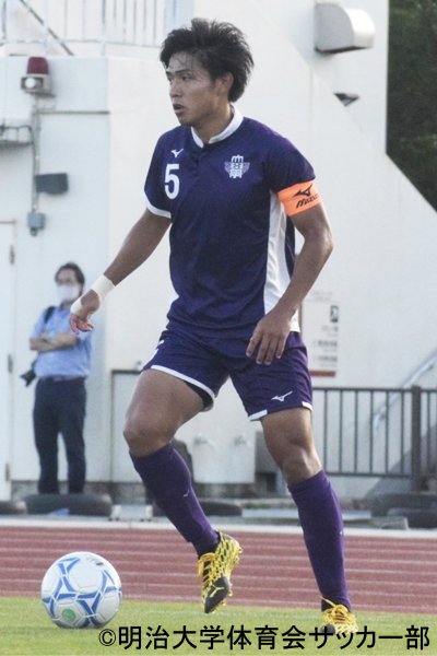 ヴァンフォーレ甲府 明治大学 須貝英大 選手 21シーズン加入内定 期待の県内出身選手 中央市出身 大学サッカーの王者 明治大学の主将であり 無限の体力でピッチを上下動し 洗礼された戦術眼を兼ね備えた左サイドバック 詳細 コメントはこちら
