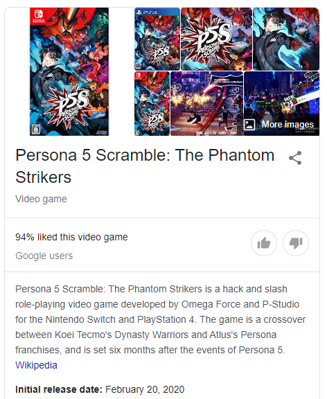Persona 5 Strikers - Wikipedia
