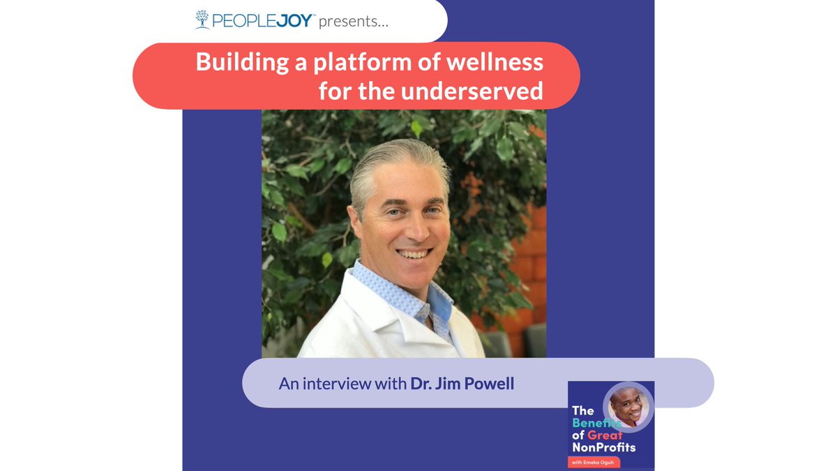 emeka's tweet image. Did you know that 1 in 12 people receive health care through a Federally Qualified Health Center? Our guest this week is Dr. Jim Powell, CEO of Long Island Select Healthcare, Inc. a Federally Qualified Health Center based in Long Island, NY.  
#leadership
bit.ly/3kWB3UV