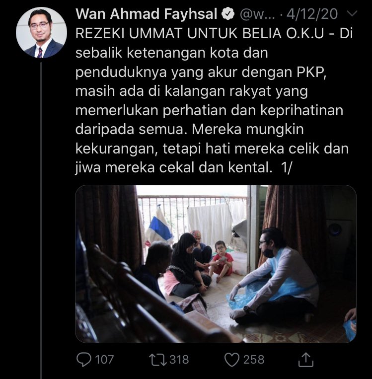 Deputy Youth Minister, Wan Ahmad Fayhsal, making home visits and, feat. Minister of Agriculture and Food Industries, Ronald Kiandee, holding non-essential meetings in violation of MCO.