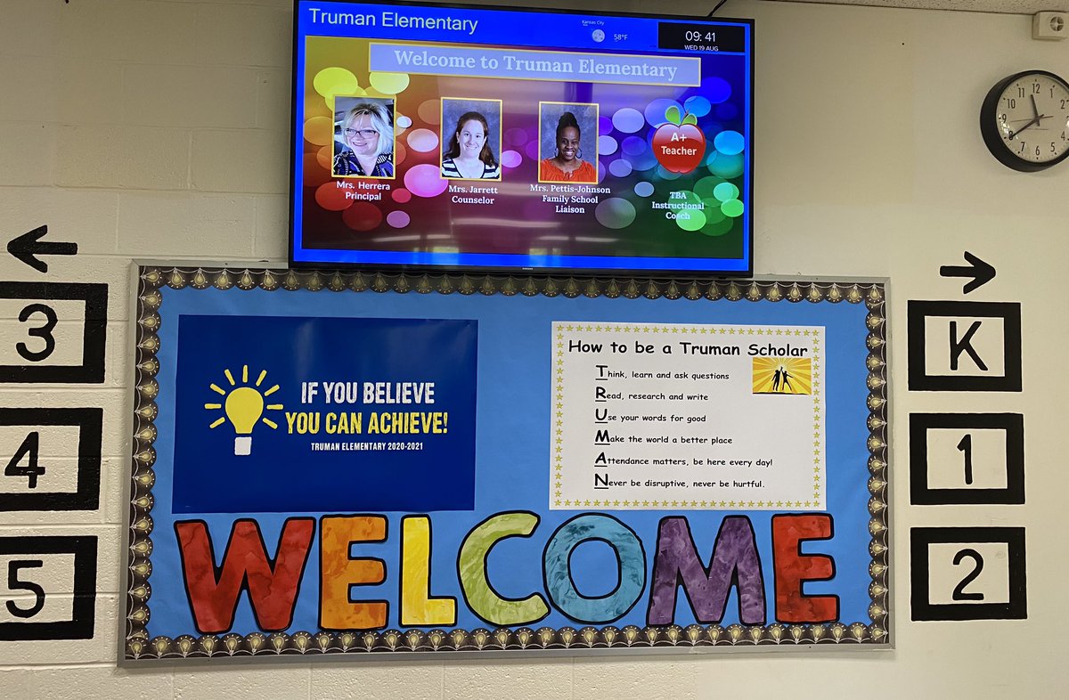 Welcome letters being prepared for the mail  and our Welcome Back bulletin board is ready for staff and students. Hoping for the day when our students can safely return! <a href="/TrumanHMC1/">TrumanWildcatsHMC1</a> <a href="/HMC1Proud/">Hickman Mills C-1 School District</a>