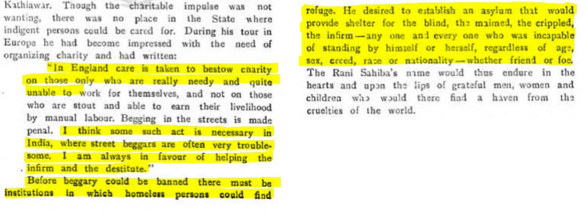 Gondal became 1st state to establish an asylum that would provide shelter for the blind, maimed, the crippled, the infirm — any one and every one who was incapable of standing by himself or herself, regardless of age, sex, creed, rate or nationality — whether friend or foe