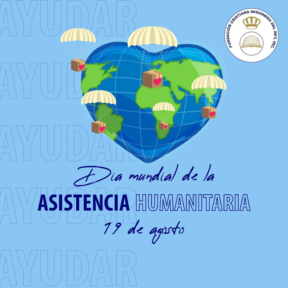 fundaciondelrey's tweet photo. Una campaña mundial para rendir tributo a los trabajadores humanitarios, un "gracias" a las personas que dedican sus vidas a ayudar a los otros.
.
.
19 de Agosto
.
#Heroes #Humanitarios #Asistencia #Ayudar #ONG https://t.co/wBvzNopG49