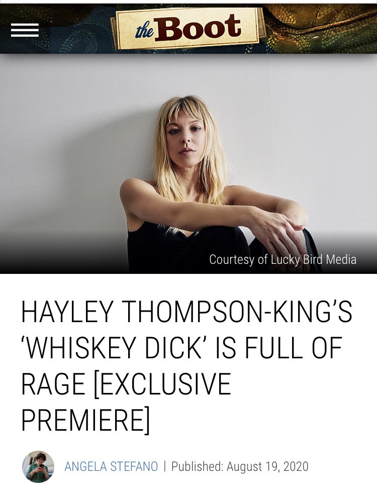 I wish I could say I came up with this genius headline...
Thanks <a href="/thebootdotcom/">The Boot</a> and @amstefano988 for premiering my new single Whiskey Dick
#sororicide #sororiciderecord #hardtokillrecords