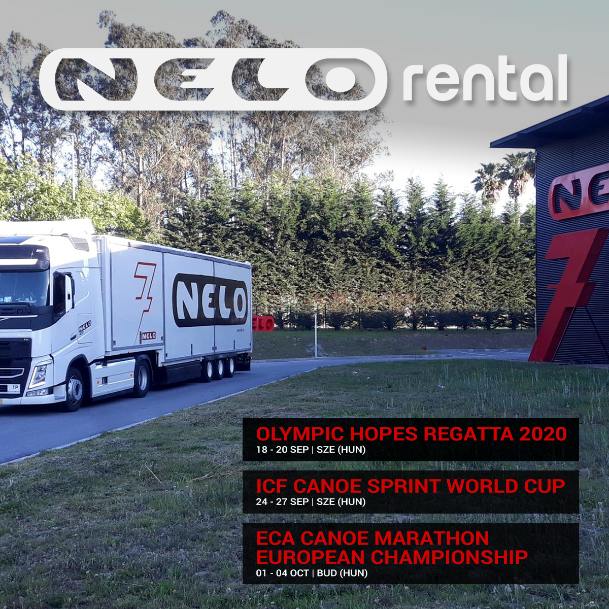 We're back!
With the confirmation of a part of the racing calendar, the Nelo Rental service will be back, supporting the events that will take place in Hungary later in September.

Know more at -&gt; nelorental.com

See you soon!

#nelokayaks #nelorental #nelorental2020