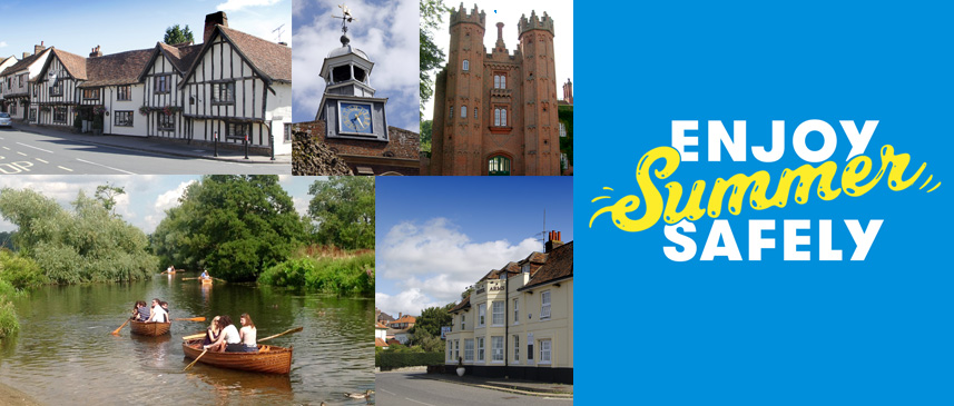 ☀ You don’t have to travel far to make memories this summer! 📷

#EnjoySummerSafely and visit -

⛪Lavenham’s historic buildings
🏞Dedham Vale
🛍Hadleigh Market
⛵Shotley Peninsula 

...or one of the many other attractions on offer in #Babergh. Where will you visit? Tell us 👇🏽