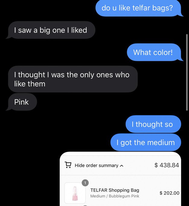 when ur the best gift giver in the world 😤 (i placed the order before she even answered) (this is my