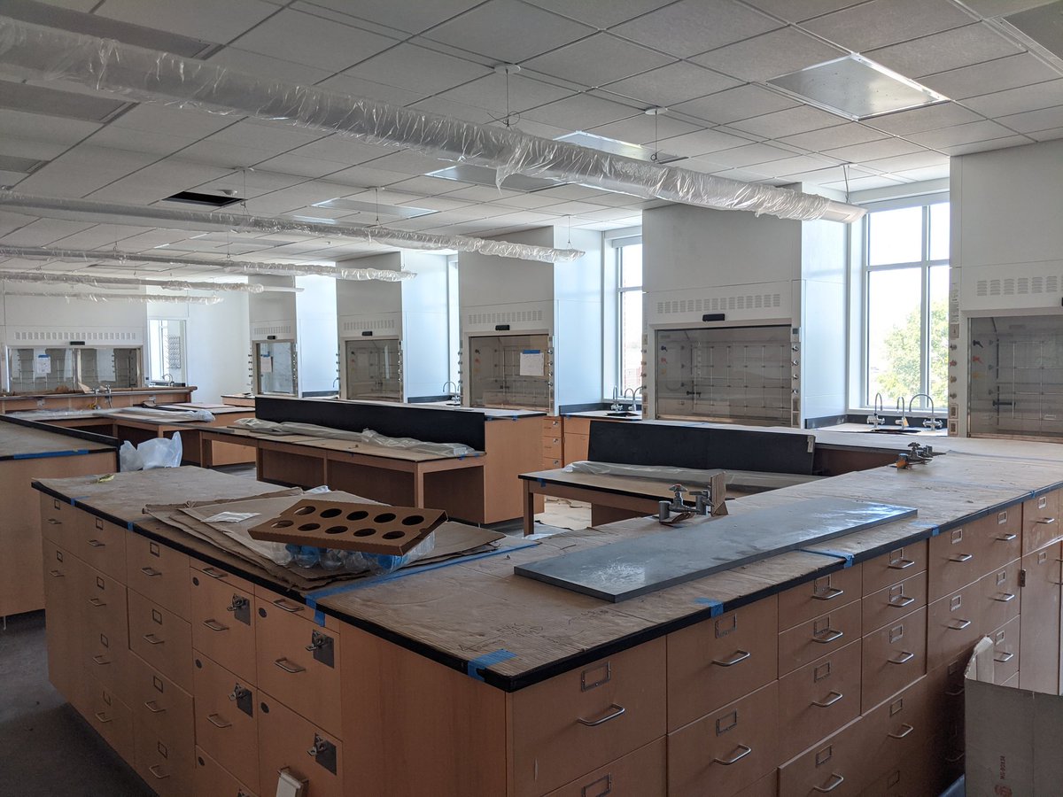 udg_architects's tweet photo. Construction photos from yesterday's walk of @tennesseetech's Lab Science Building https://t.co/oHl4NkJXGs