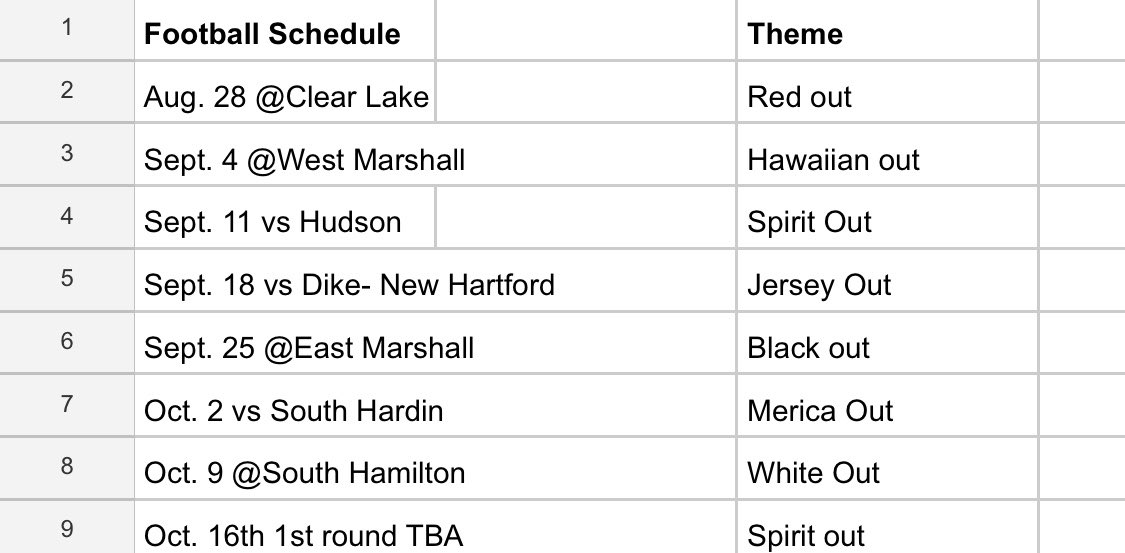 APstudent_sec's tweet photo. As school is starting in a week that means sports are also starting!! Here are the themes for volleyball and football games!! Make sure you come out and support our A-P falcons and BE LOUD!! Also make sure and try and come to some XC meets:) GO BIG RED!! #letsssgooo https://t.co/MJ2DY6MQp0