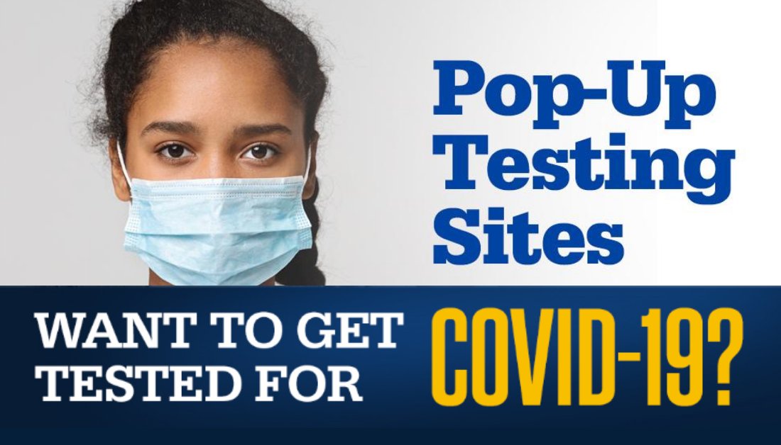 GovMikeDeWine's tweet image. Free #COVID19 testing today in Ashtabula. ⬇⬇

Our Lady of Peace Parish Community Center
1200 E 21st St
Noon - 4 p.m.

Anyone can get a test. No appointment needed. No referral needed. 

#MasksOnOhio #InThisTogetherOhio