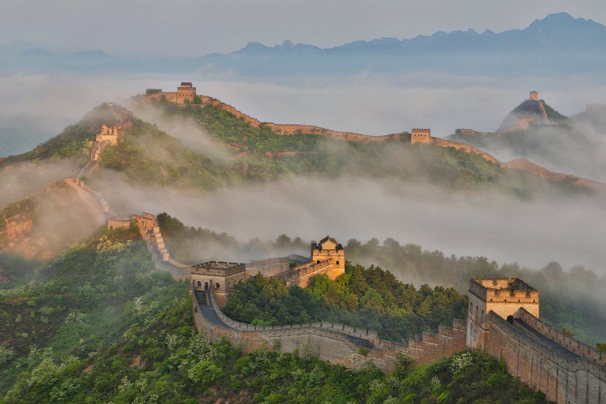 Whilst Hadrian's Wall comes in quite a bit shorter than the Great Wall of China, its rich history and beautiful views are equally as impressive. 