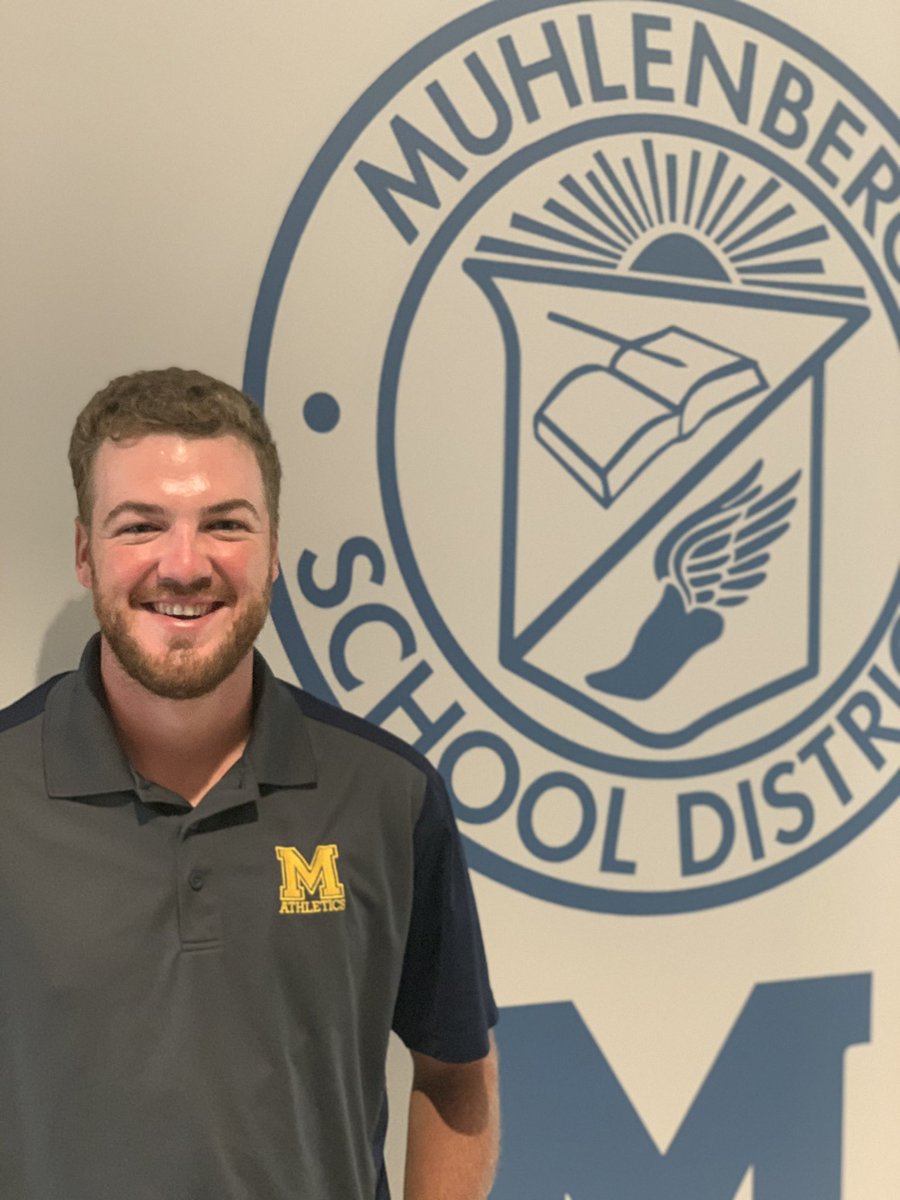 muhlsd's tweet photo. Go Muhls! 💙💛 We are very excited to welcome Dan Brady to our Muhlenberg faMily! Dan will be teaching at MMS. https://t.co/3Ln23kpgDo