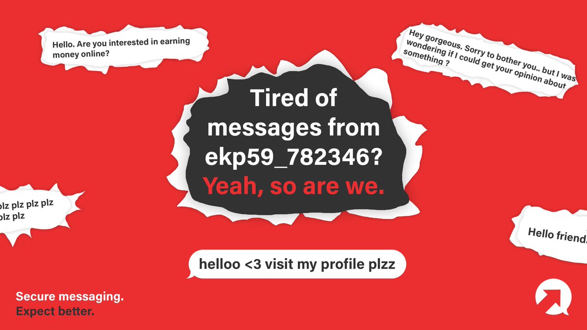 hopoverteam's tweet photo. Tired of getting unsolicited messages from random people? So are we. HopOver is committed to creating a #private and safe platform with #privacy for all users at its core.
#tech #android #iPhone #innovation #socialmedia #expectbetter #hopover #startup https://t.co/UgPRH2tb0a