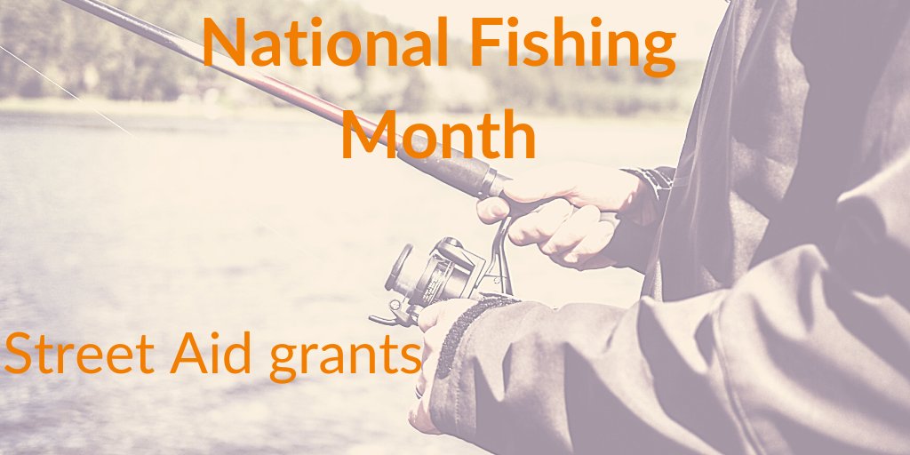 Did you know, this month is National Fishing Month?! 🐟
Sometimes, out #grants are used to fund hobbies to help people on the street to turn a corner!
#fishing