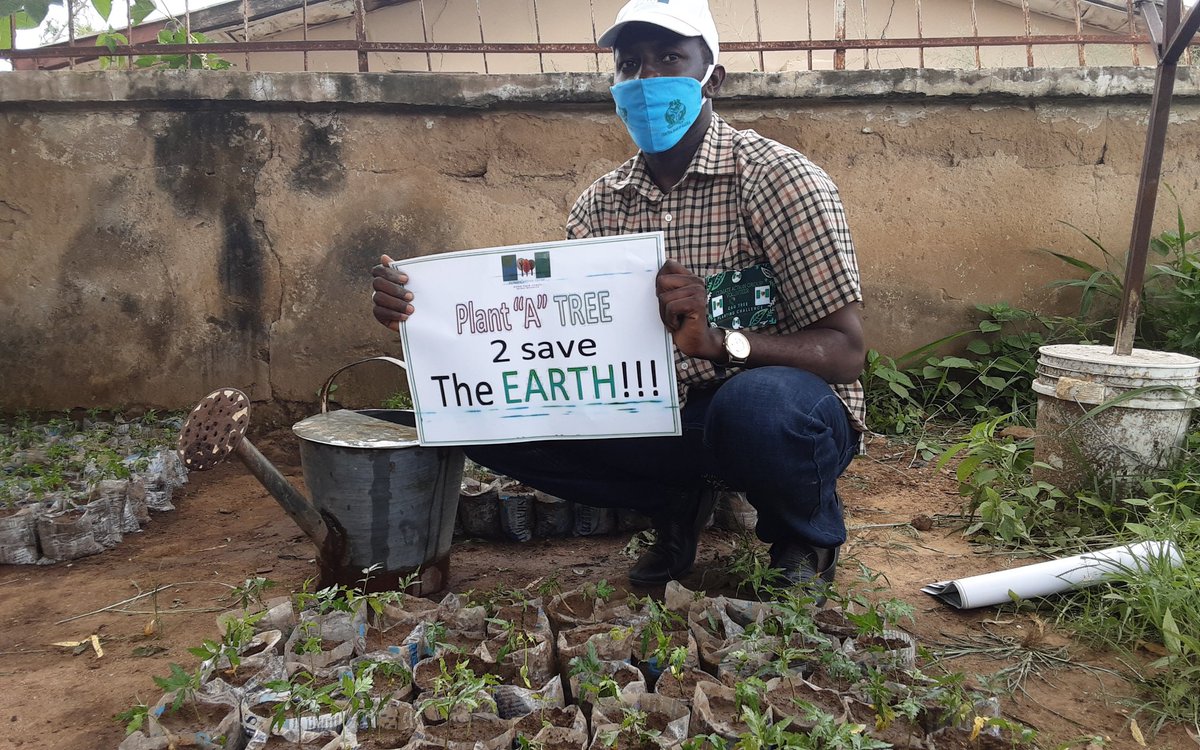 musabayero's tweet photo. Earlier today at #BASEPA where #CAGBauchi started raising trees in one of the spaces allocated to them
It has become our duty as citizens to prove that we didn't just study to remember, but we studied to know how to think and make the future better - @ATHAMID CEO CAG https://t.co/F17AzHhOkp