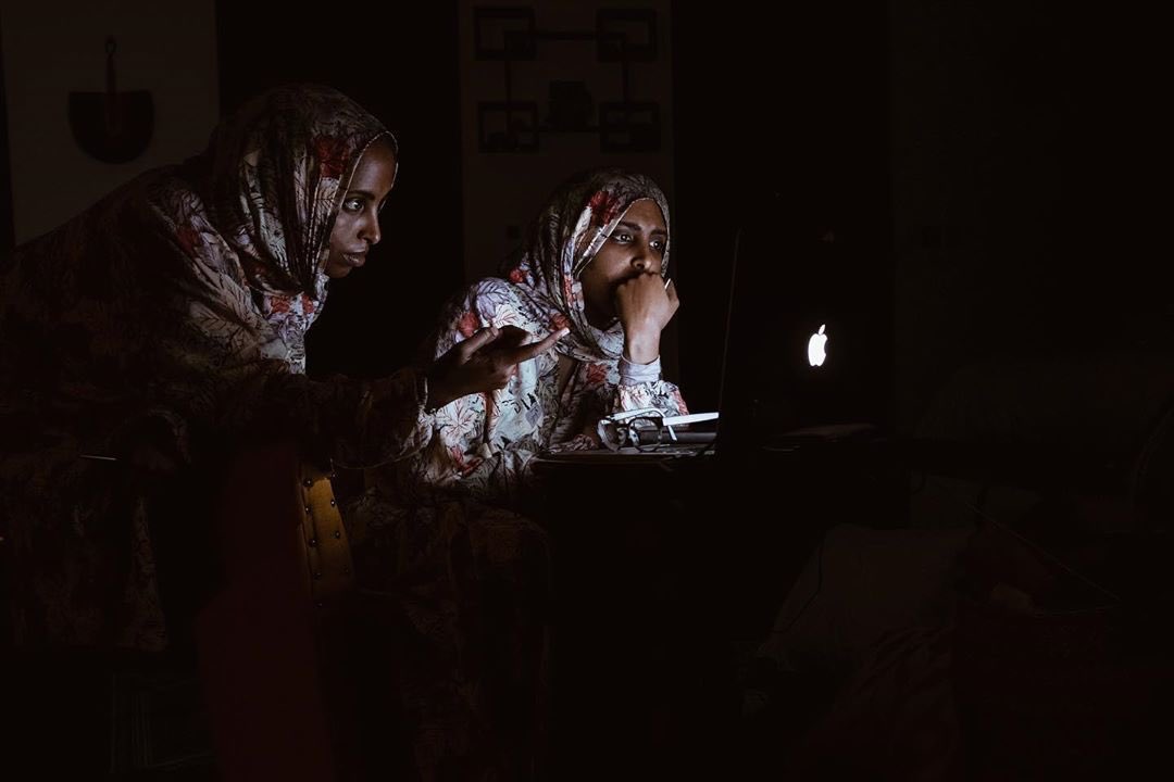 farahkhad from Kenya speaking on the global recognition of African image-makers during the pandemic.