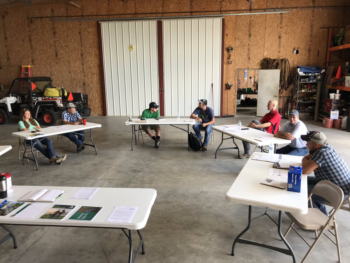 #WarehouseWednesday @Channel_OH with my most of my @ChannelSeed Seedsmen team, safe and socially distanced! Talking @BayerTraits #BayerPlus @RRXtend #XFSoy #ExpectedSoon #10YearsAndGrowing @G_Brown926 @Channel_seedman @HaysSeedProduct @nick_hissong