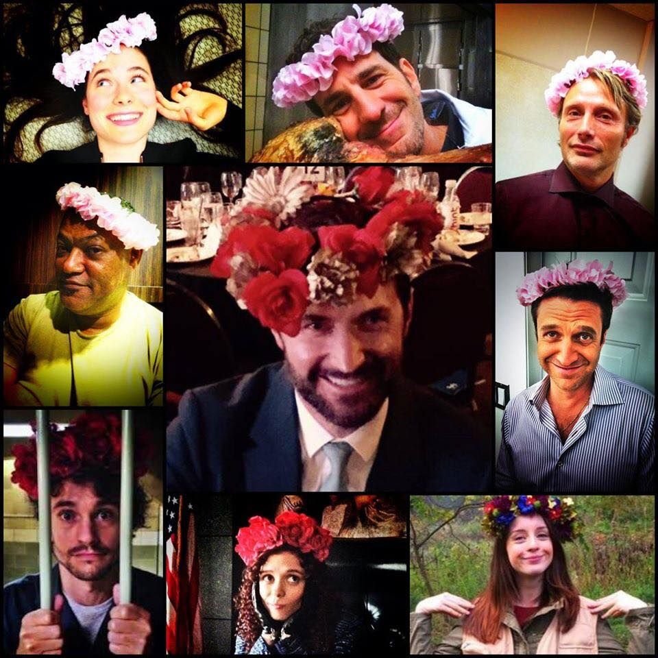 if u think the flower crowns are cringey ur boring and hate fun