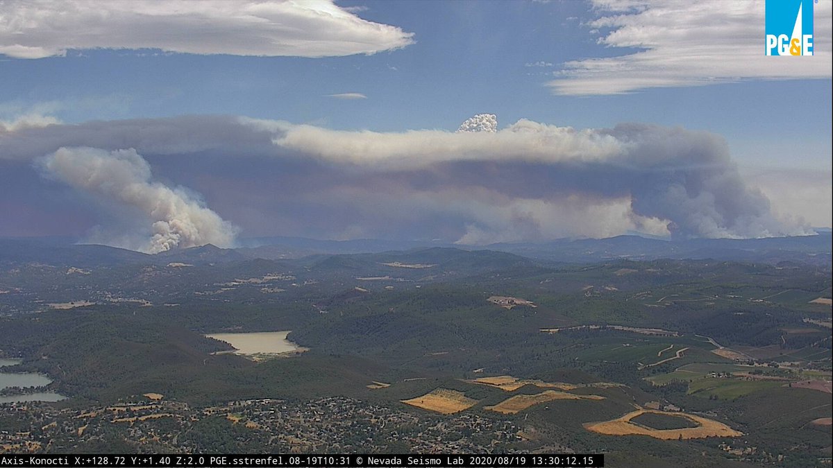#LNULightningComplex - CAL FIRE BC1418 requested several engines/partial dispatch to assist w/ immediate evacuations due to a new fire in Jericho Valley, also advising they want an evacuation warning for Hidden Valley Lake. Believe it is the column on the far left.