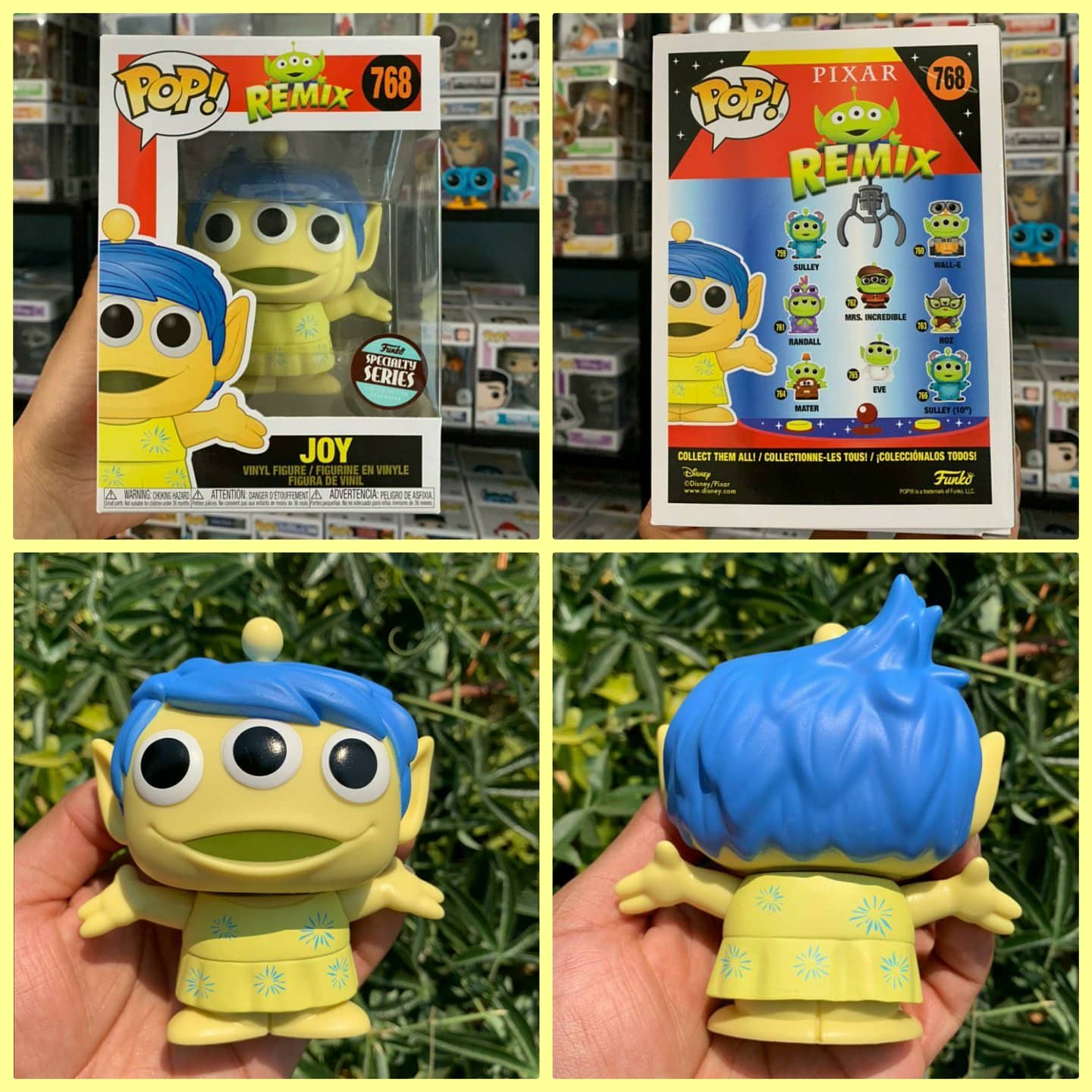 Serlent Pops Alien Remix Alien As Joy A Specialty Series Funko Pop Spotted At Funko Hollywood Funko Pop Funkopop Toys Popvinyls Funko Pops Popvinyl Funkopop Originalfunko Funkopops Funkogram Funkoaddict