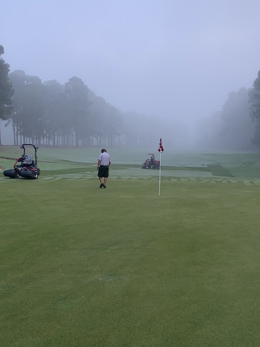 SkyCaddieMike's tweet photo. Early morning today at Cheraw State Park GC in Cheraw, SC. Sky Golf updated the map for Sky Cdsie users. Thanks to everyone at the course for having us out. https://t.co/zMnlX8pONE