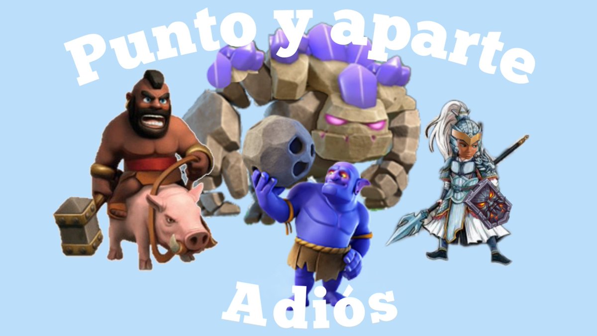 Creo que hemos llegado al final. Casi 7 años, unos 600 vídeos entre todos los canales. Adiós, CoC.
Os quiero. 
youtu.be/pNdrIgJsakI