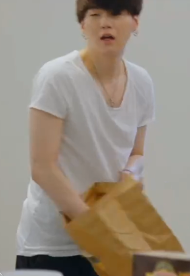 yoongi in the white shirt: a thread